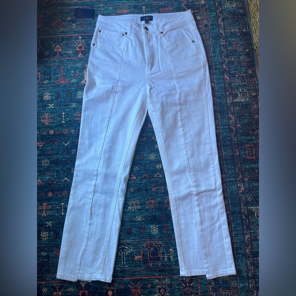 Cavalli Class Women's Straight Leg White Jeans